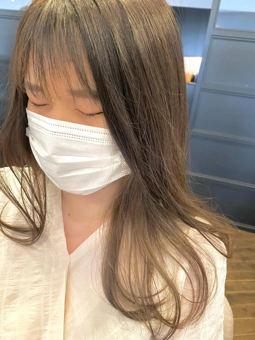 ロング カラー インナーカラー カット ヘアカラー トリートメント 谷合 貴志のヘアスタイル