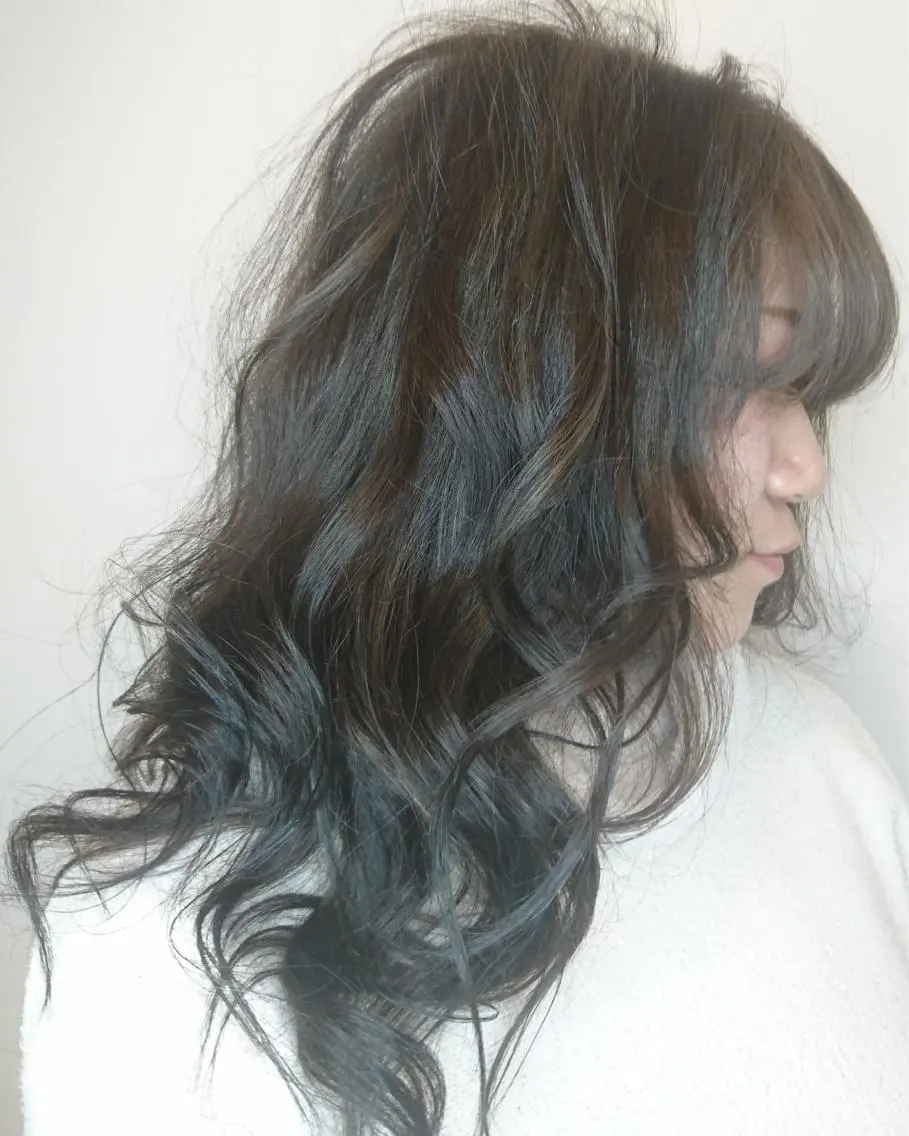 セミロング カラー 櫛部洸貴/ 頭皮改善、髪質改善のヘアスタイル