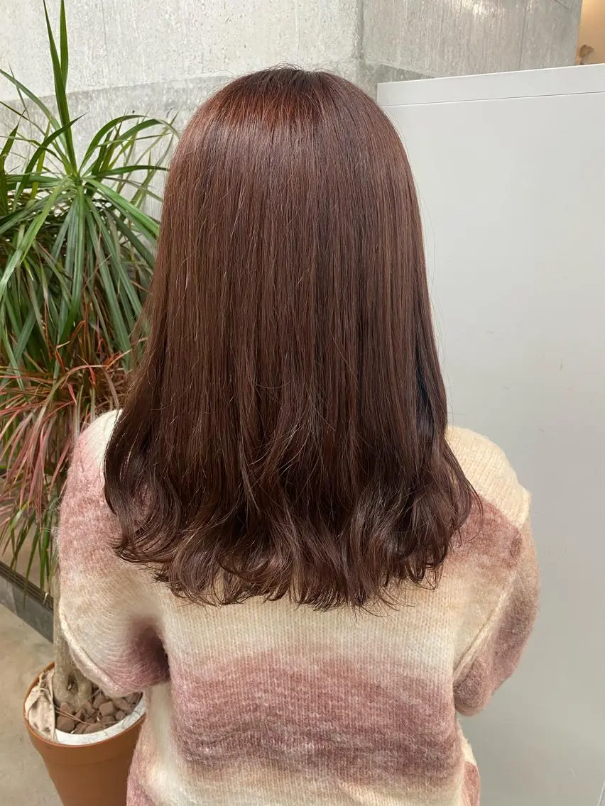 セミロング カラー 🌼ハイライト透明感 🌼maiのヘアスタイル