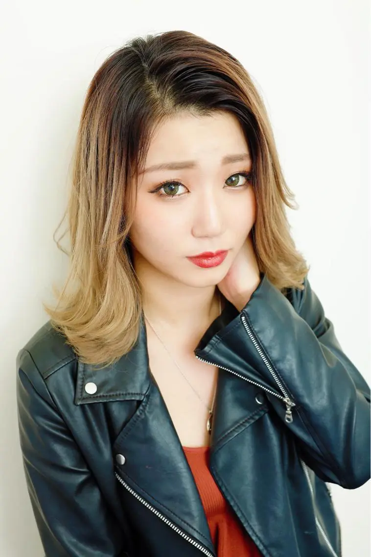 カラー ブロンド 千葉 大聖のヘアスタイル