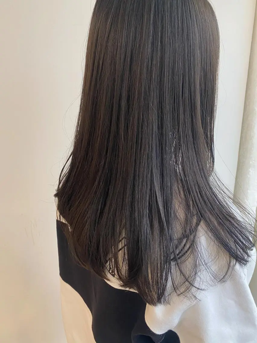ロング カラー 千村 亮のヘアスタイル