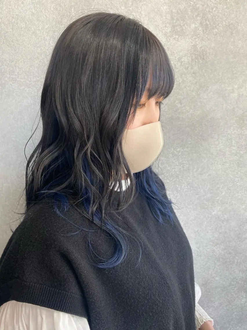 セミロング 立野 希沙のヘアスタイル