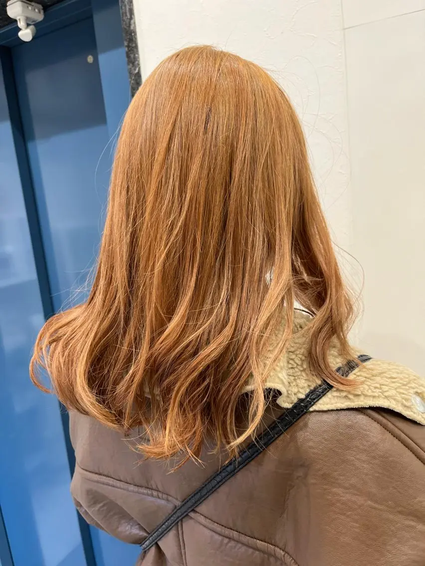 ロング カラー カット ヘアカラー 山森 大地のヘアスタイル