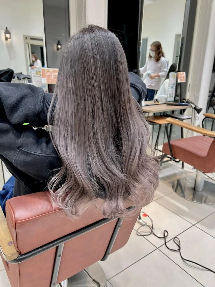 ロング カラー ヘアカラー 髪質改善カラーリスト /根本雄貴のヘアスタイル