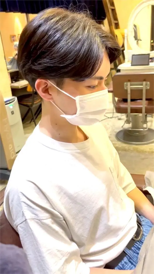 メンズ カット 川渕 恭兵のヘアスタイル