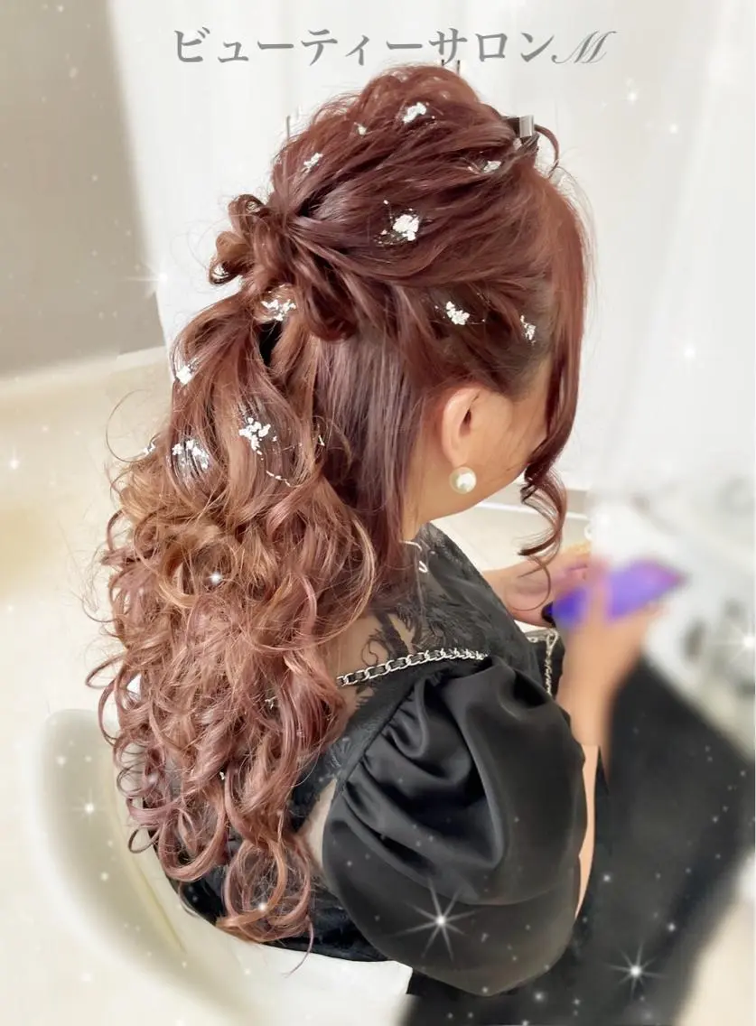 ヘアアレンジ ヘアセット K Yumiのマツエク・マツパデザイン