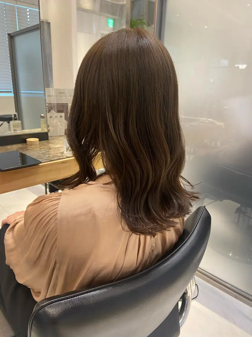 ミディアム カラー APOLLO♡ ＭＩＯのヘアスタイル