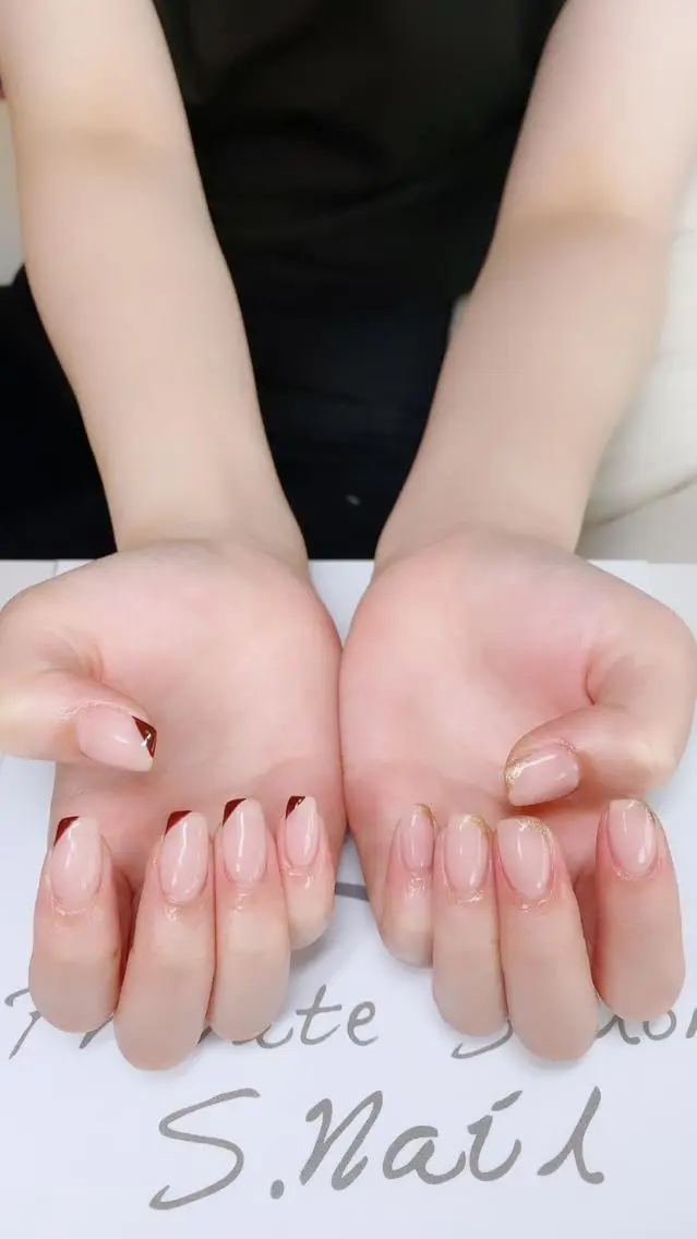 ネイル 西大分S.Nail 𓏲⋆🪸.⋆⸜🫧のネイルデザイン