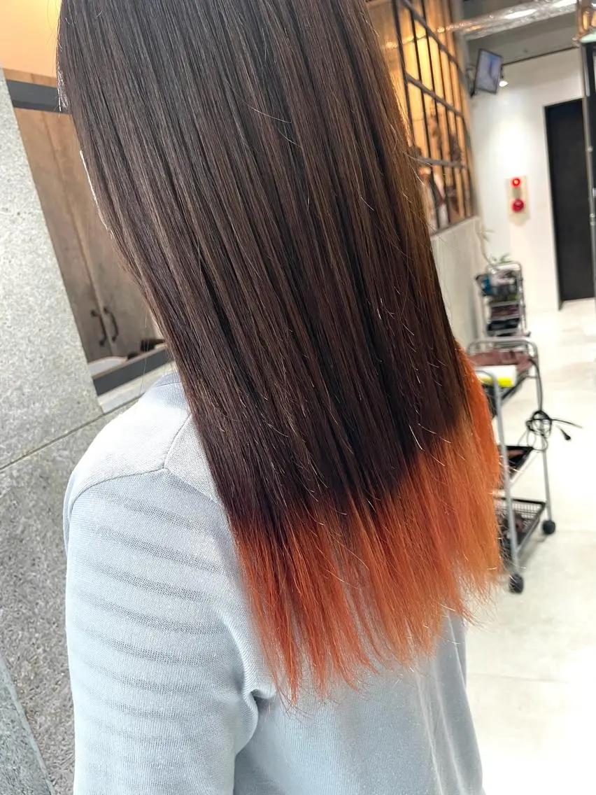 ロング カラー カット ヘアカラー カウンセリング重視 🌿Tsuyukiのヘアスタイル