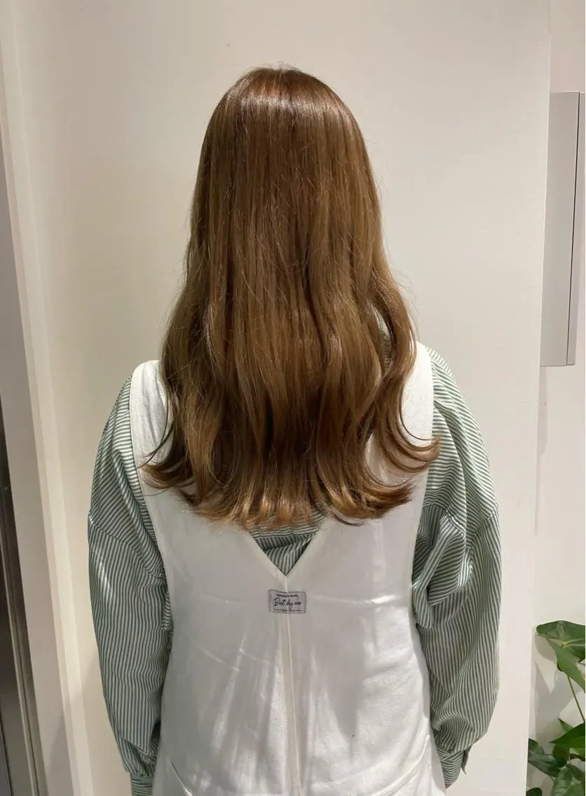 ロング カラー ヘアアレンジ ブリーチ 🌟当日予約OK🌟 西野楓加のヘアスタイル