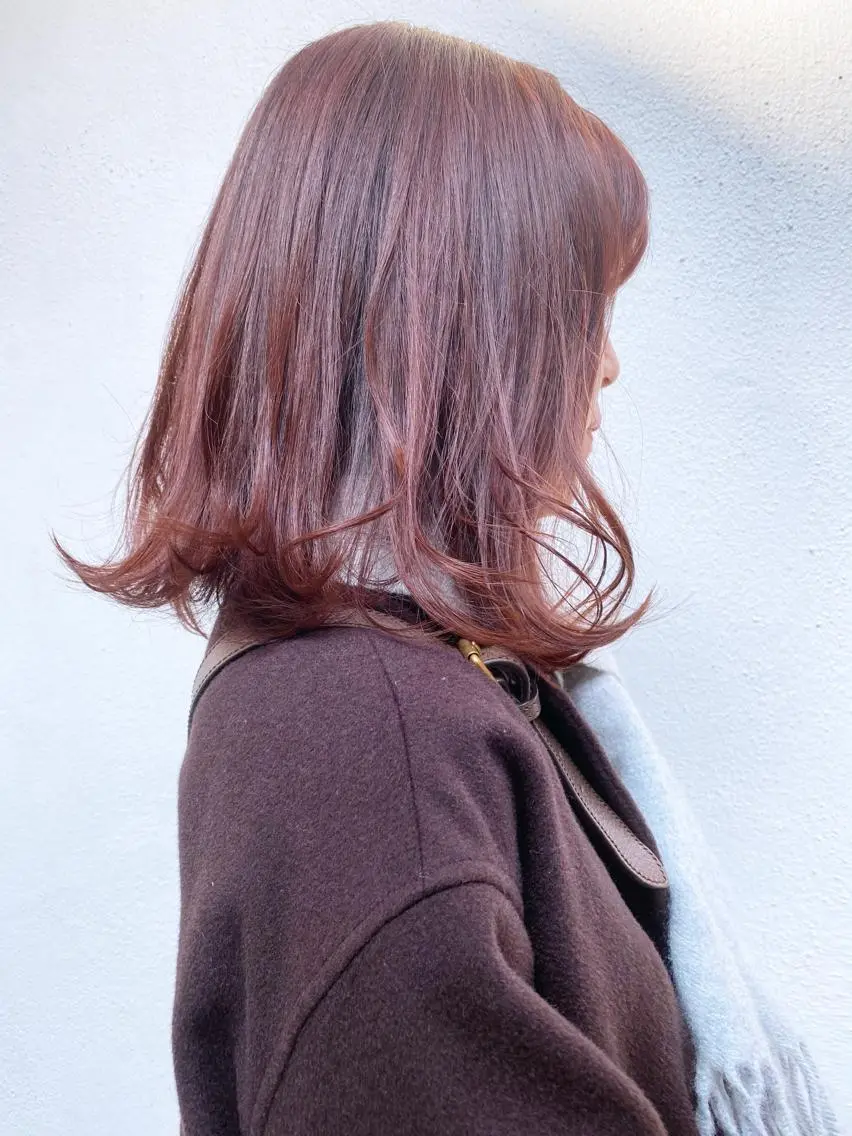 ミディアム カラー 三軒茶屋/髪質改善 やまなかのヘアスタイル