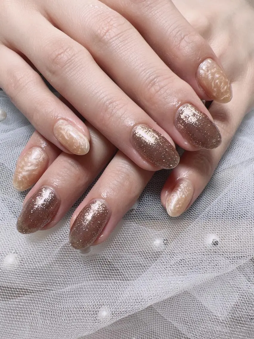 ショート カラー ネイル ハンドネイル Nail NaNaのネイルデザイン