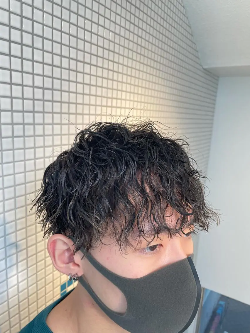 ショート カラー パーマ メンズ 🍃メンズヘア🍃 セヤシュウヘイのヘアスタイル