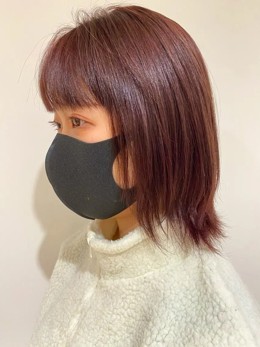 ショート カラー ブリーチ ブラウンカラー 🌈🌸あおき みちる🌟💗のヘアスタイル