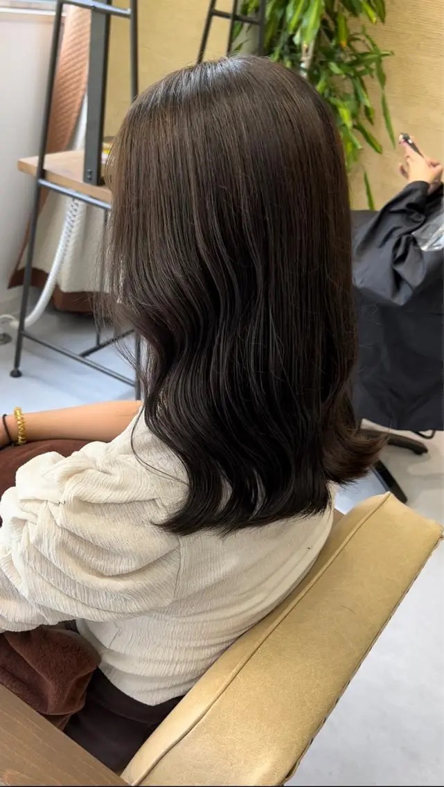 ロング ヘアカラー トリートメント 縮毛矯正/髪質改善/ HARUのヘアスタイル