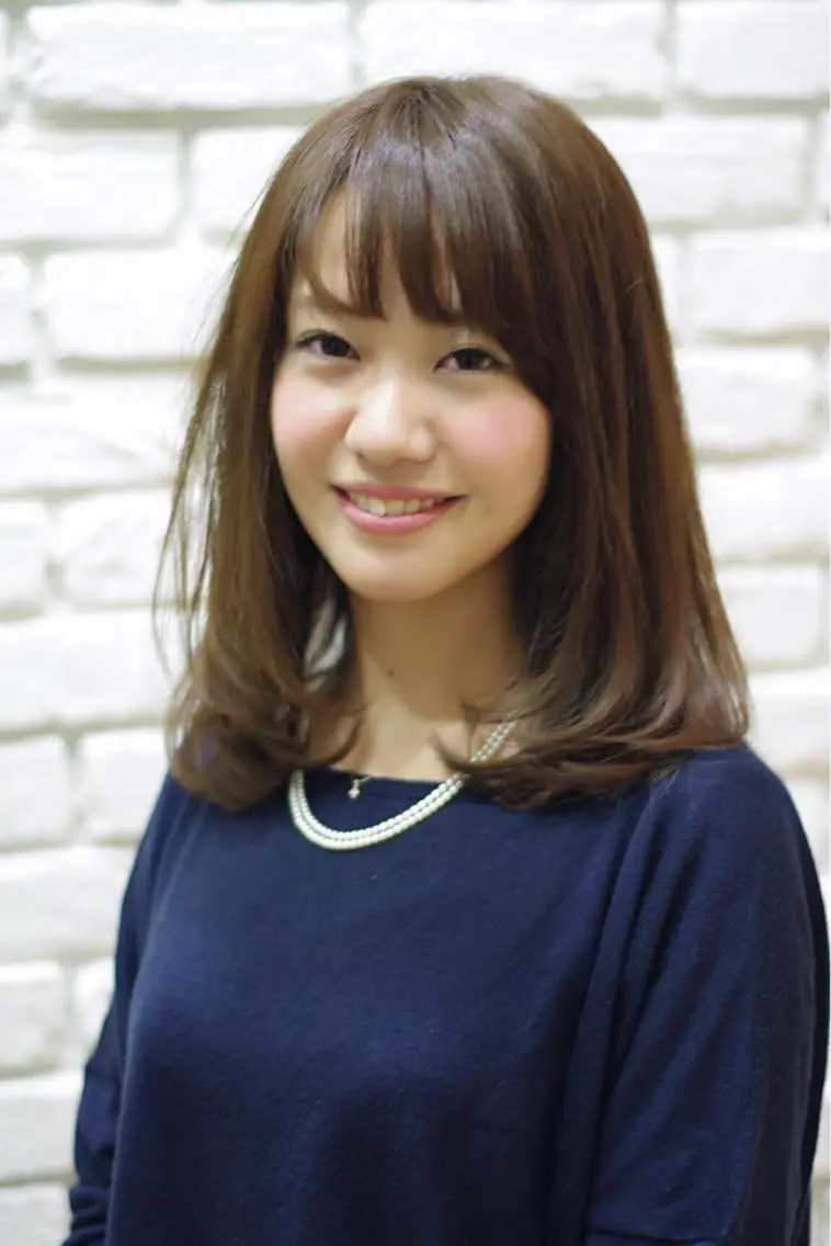 ミディアム カラー 松田 光雄のヘアスタイル