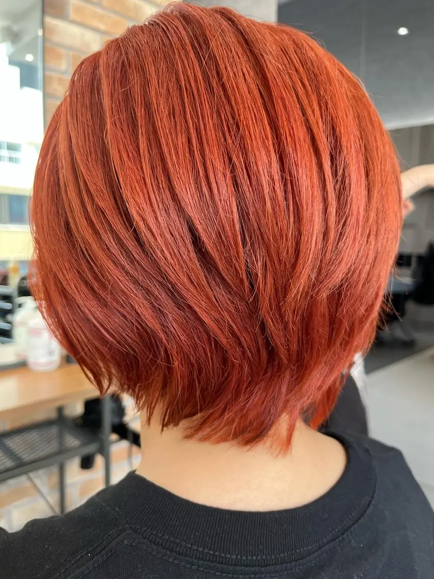 ショート LucksiMie ginza 明松のヘアスタイル