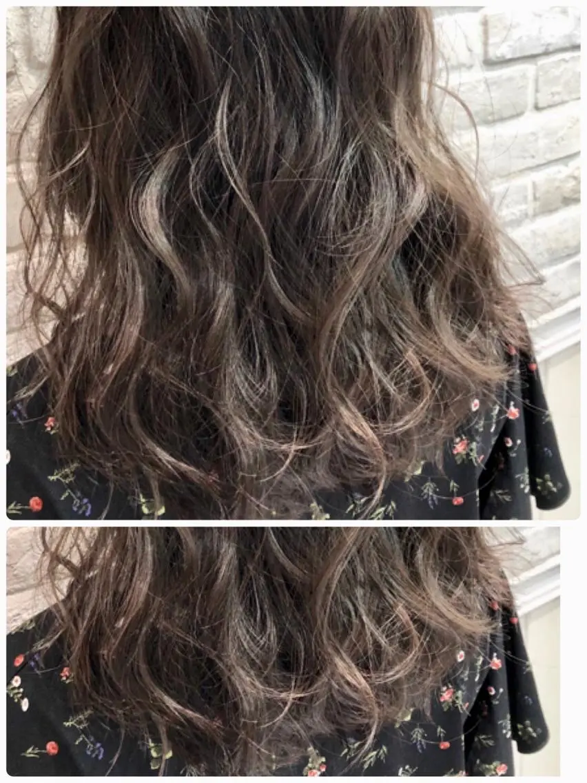 セミロング 白井 秀太郎のヘアスタイル