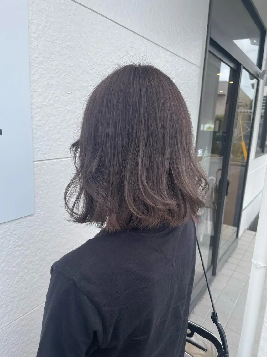 ミディアム AOI soenのヘアスタイル