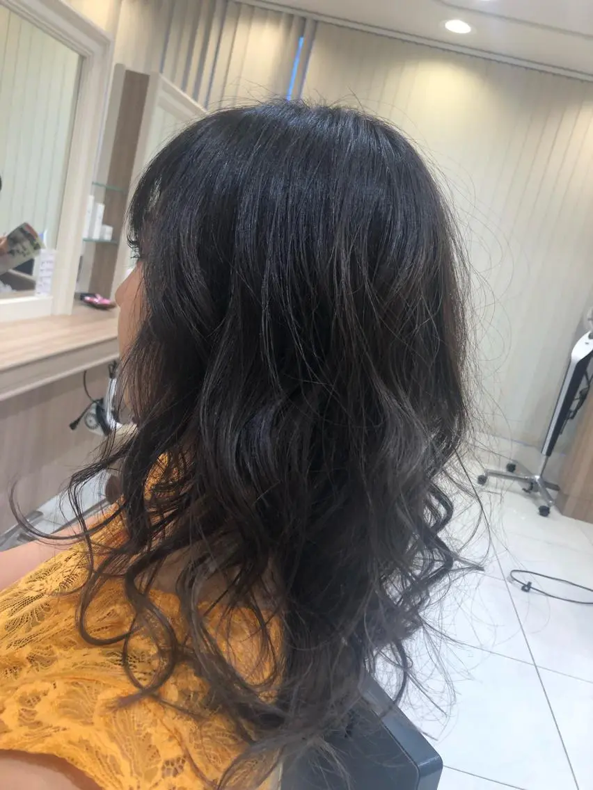カラー ヘアカラー トリートメント ママ美容師⭐️ シモダイラ ヒデミのヘアスタイル