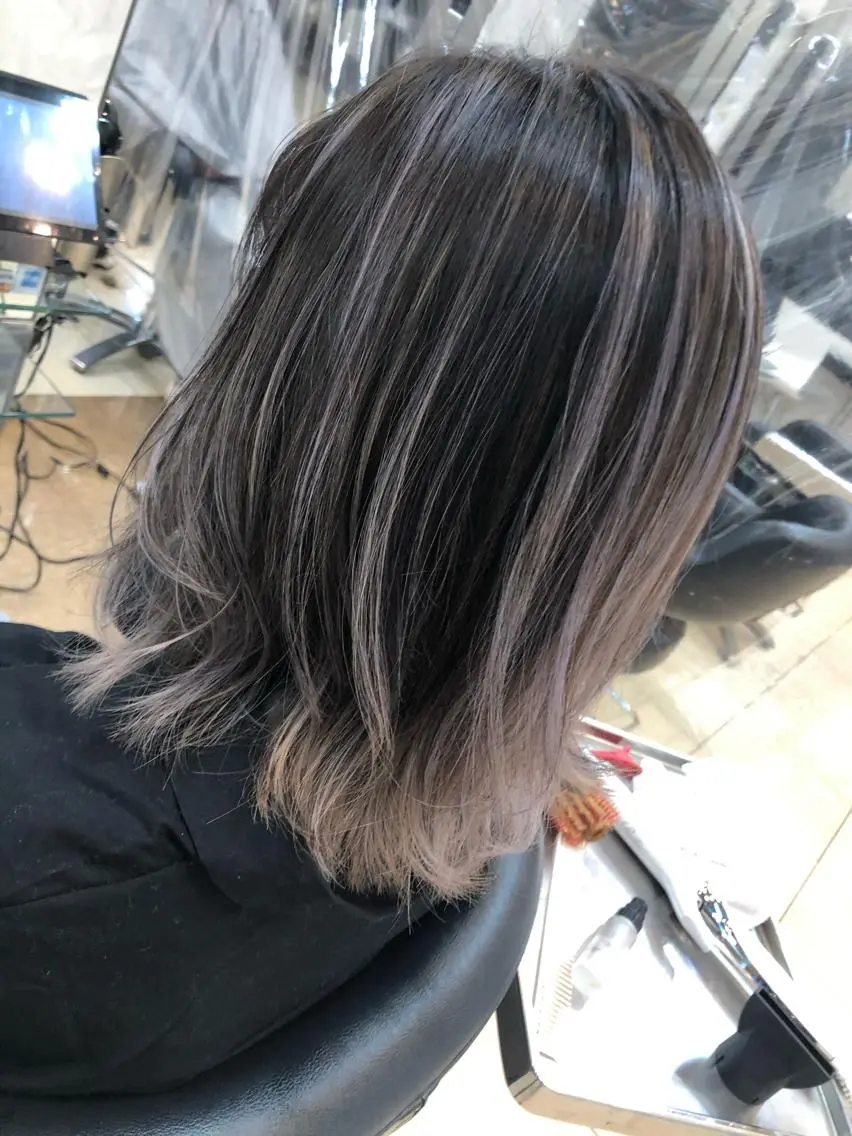 ミディアム 手塚 亮汰のヘアスタイル