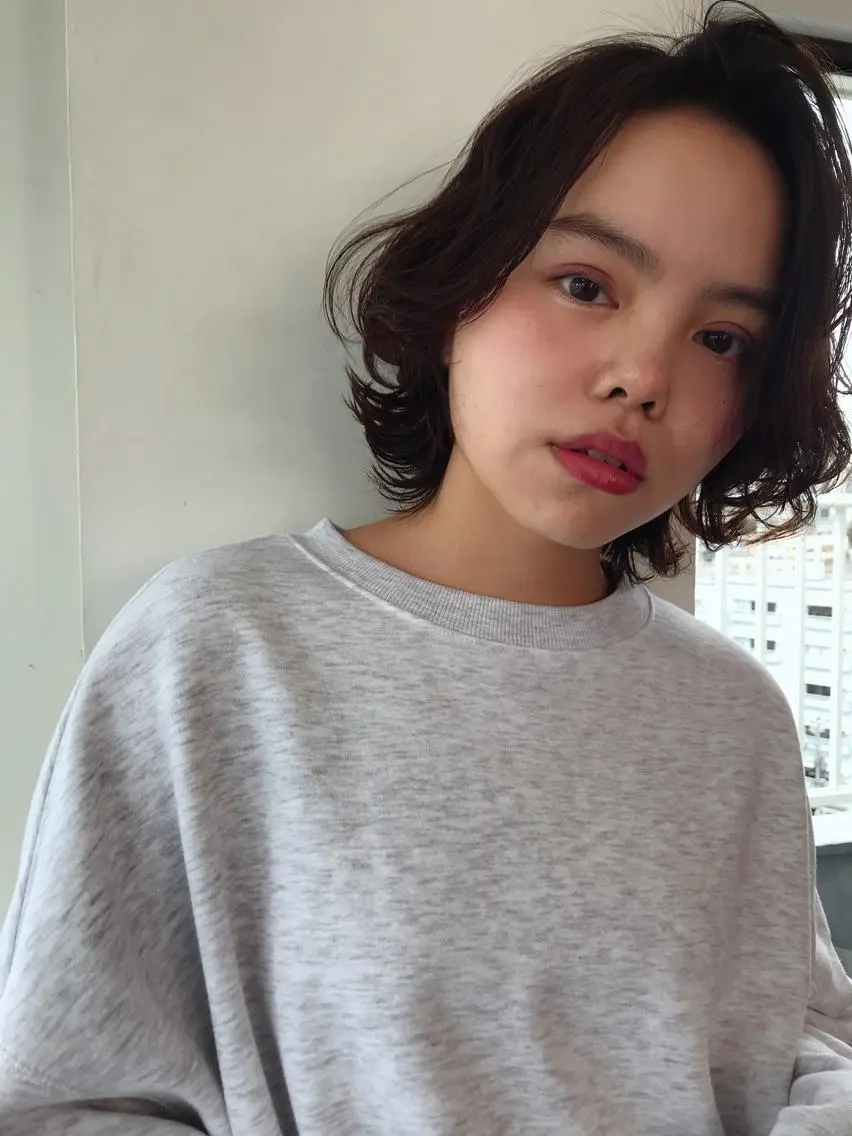 ショート カラー 山下 千明のヘアスタイル