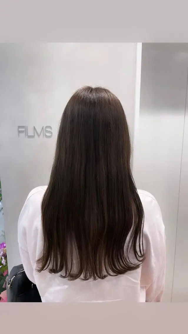 ロング 表参道レイヤーカット 髪質改善山岸季生のヘアスタイル