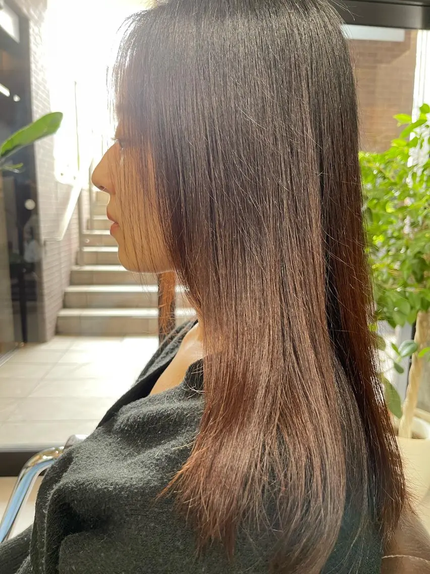 セミロング トリートメント 林 亮太のヘアスタイル
