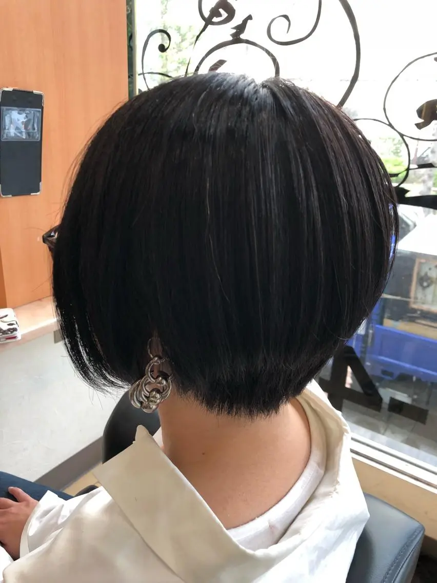 ショート ショートボブ ボブ ショートヘア カット ✨髪質改善&ボブ✨ 近藤 凌のヘアスタイル