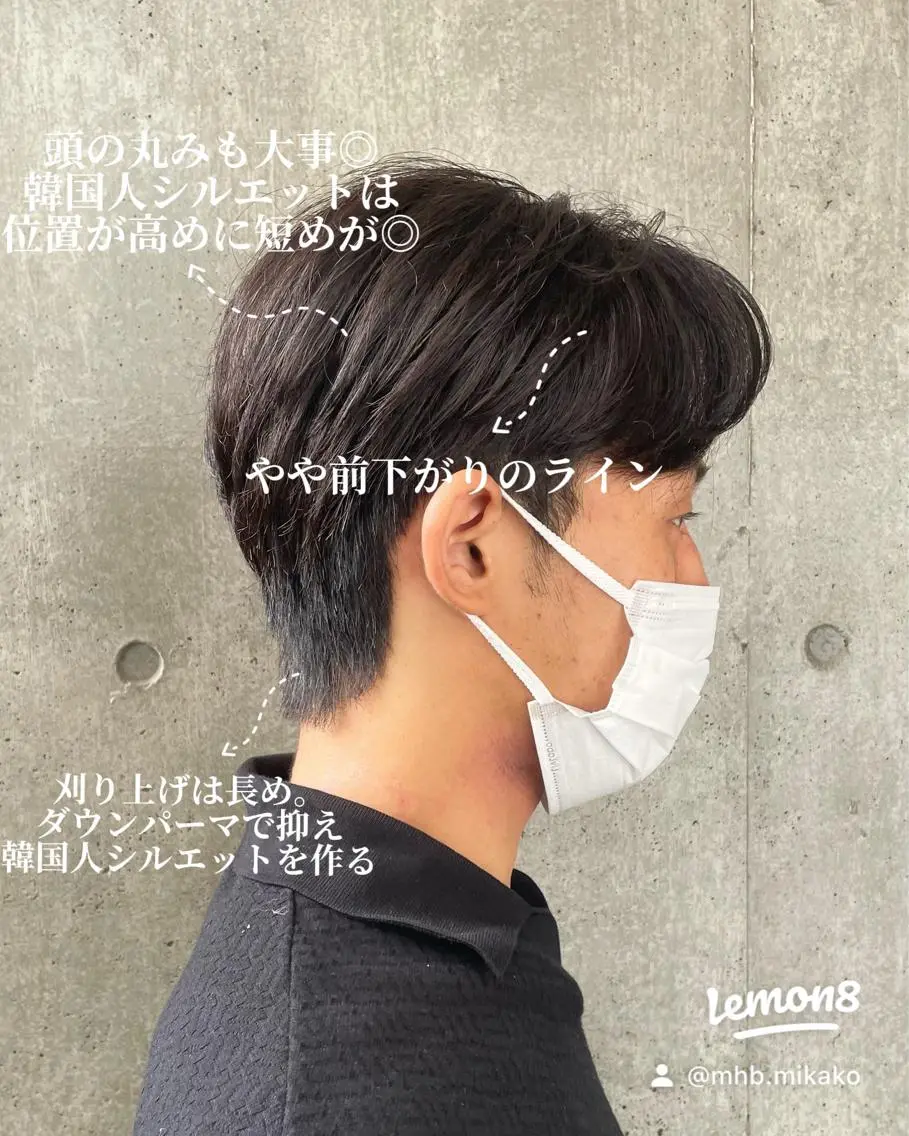 パーマ メンズ もりたみかこ 美容師お休み中のヘアスタイル