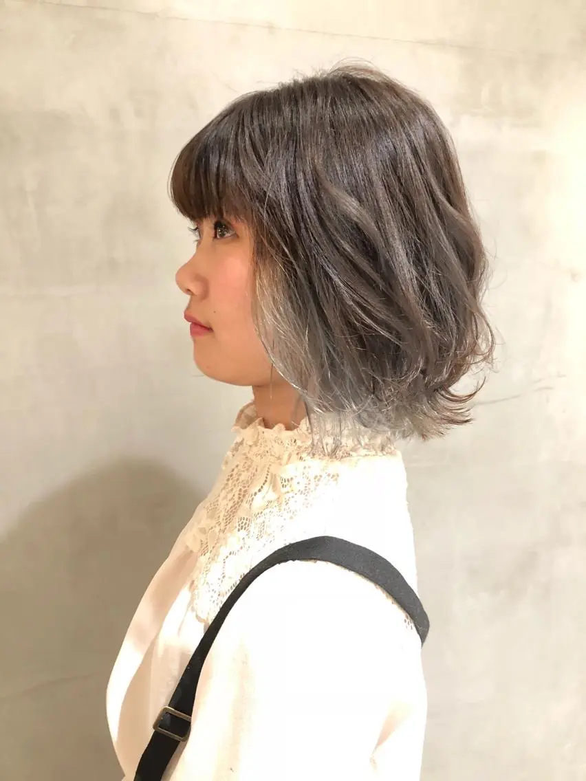 ショート カラー カット ヘアカラー トリートメント 大西 直人のヘアスタイル