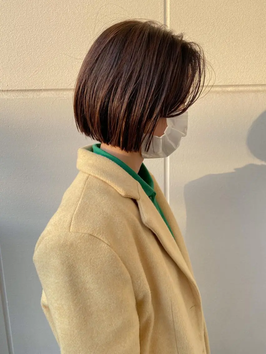 ショート カラー ショートボブ ハンサムショート 透明感カラー グレージュ ボブ 蔵前 デザインカット KOBAYASHIのその他イメージ