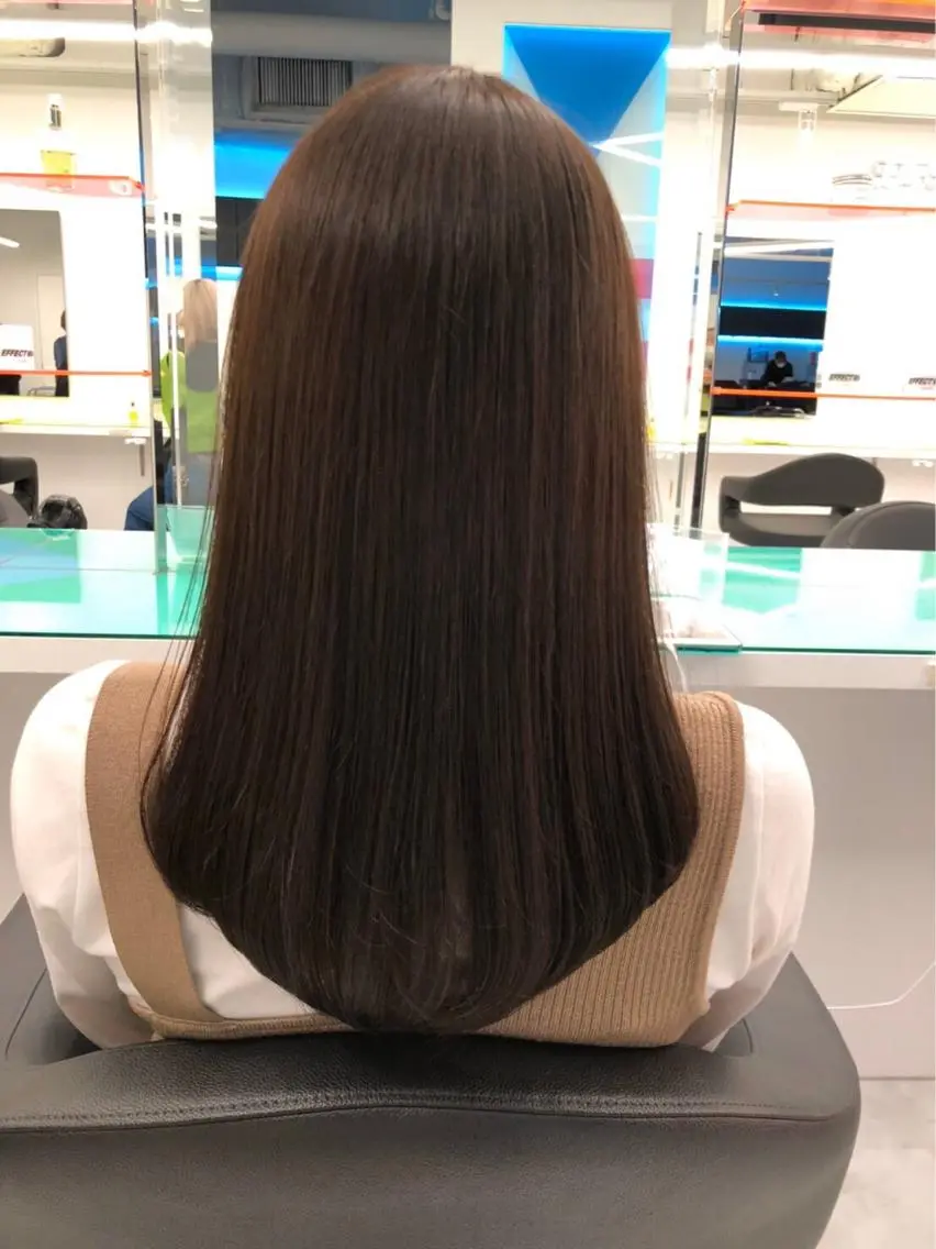 ミディアム カラー ヘアアレンジ mai🍑暖色カラー /レイヤー💖のヘアスタイル