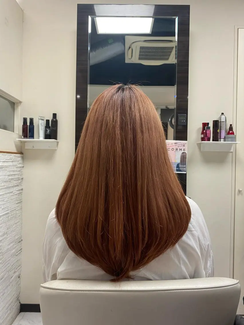 ロング レイヤーカット シャギー 目黒 碧人のヘアスタイル