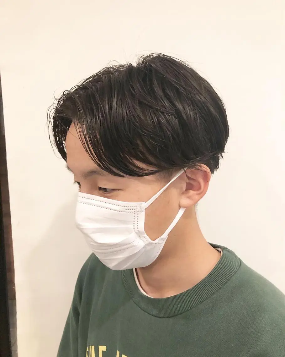 パーマ ヘアアレンジ メンズ カット パーマ トリートメント ヘアセット メンズ特化✂️栗原 侑也のヘアスタイル