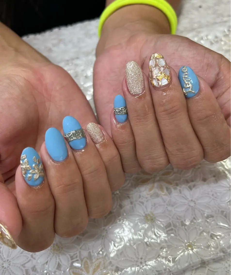 ネイル ジェルネイル 韓国ネイル パラジェル ネイルチップ nails' it...のネイルデザイン