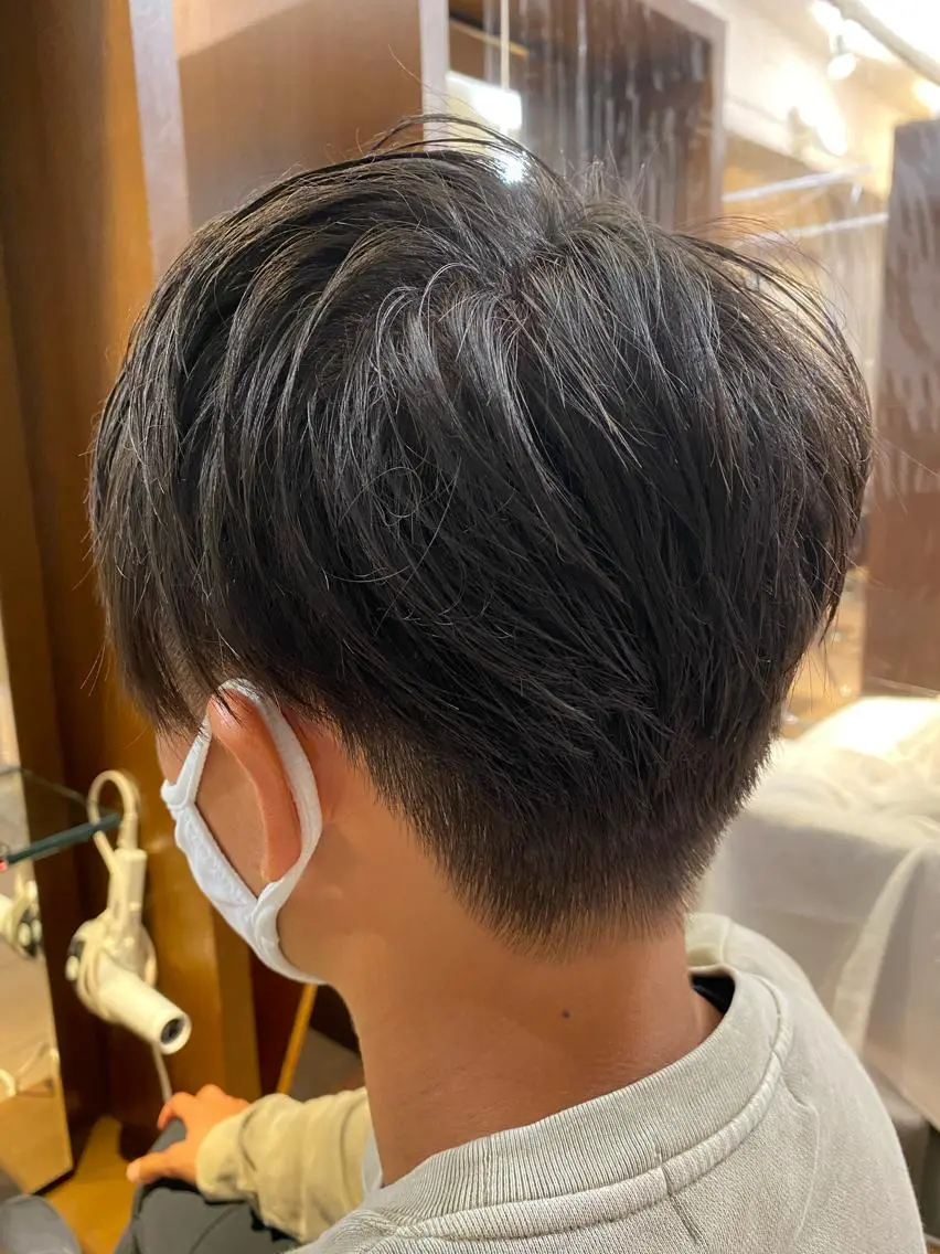 ショート パーマ メンズ 刈り上げ メンズカットパーマ ✂️ JOYAのヘアスタイル