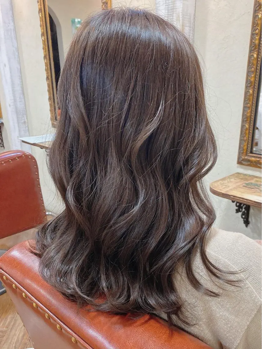 ミディアム 長岡 俊樹のヘアスタイル