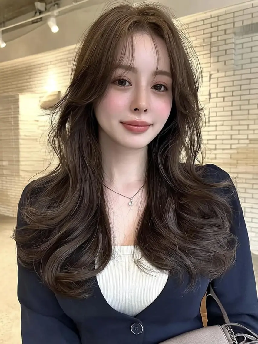 セミロング ボブ 外国人風カラー カット ヘアカラー トリートメント 🎀透明感カラー/ yuka🎀のマツエク・マツパデザイン