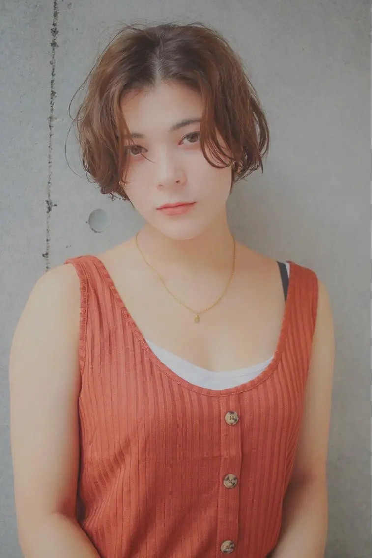 ショート カラー カット ヘアカラー トリートメント ヘアセット Rico OFFICIALのヘアスタイル