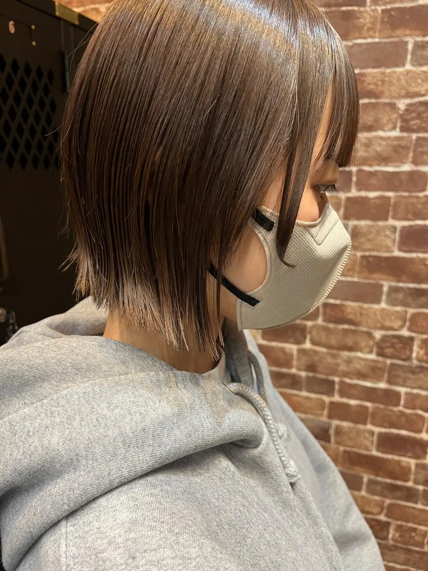 ミディアム カラー パーマ ヘアアレンジ メンズ キッズ ネイル マツエク・マツパ アイブロウ メンズブリーチ メンズハイライト メンズインナーカラー メンズ韓国風 ブリーチ 久木原 ゆりのヘアスタイル