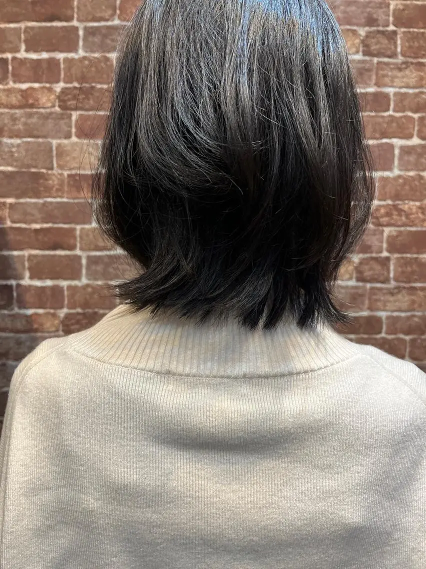 セミロング カラー パーマ ヘアアレンジ メンズ キッズ ネイル マツエク・マツパ アイブロウ メンズブリーチ メンズハイライト メンズインナーカラー メンズ韓国風 ブリーチ 久木原 ゆりのヘアスタイル