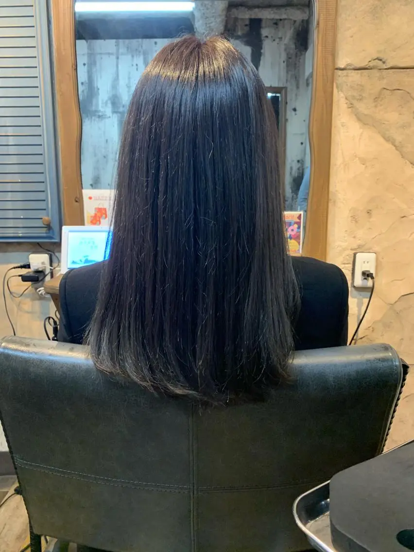 カラー repose日本橋 室町のヘアスタイル