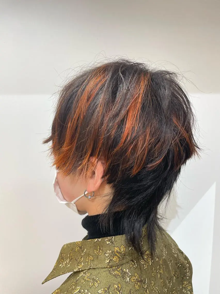 ショート ウルフカット ナカムラ イヅミのヘアスタイル