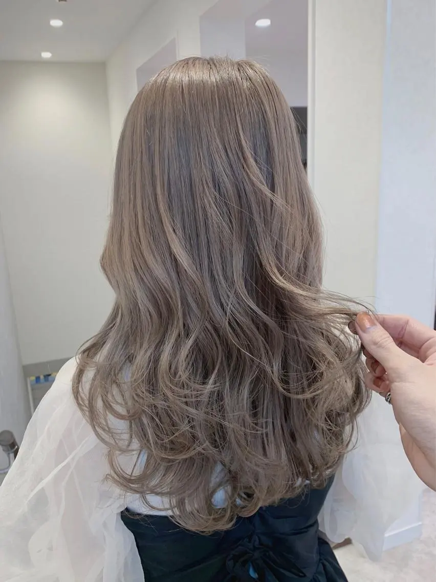 ロング カラー HAREru. モデル募集【戸塚】のヘアスタイル