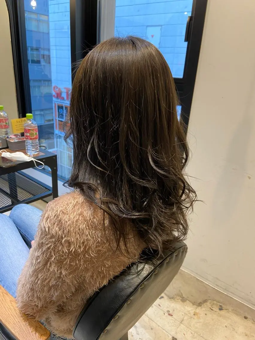 ロング カット ヘアカラー トリートメント 🌟代表 Yuito🌟のヘアスタイル