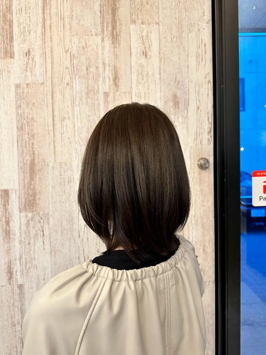 ミディアム カラー ヘアカラー arl 豊田店のヘアスタイル
