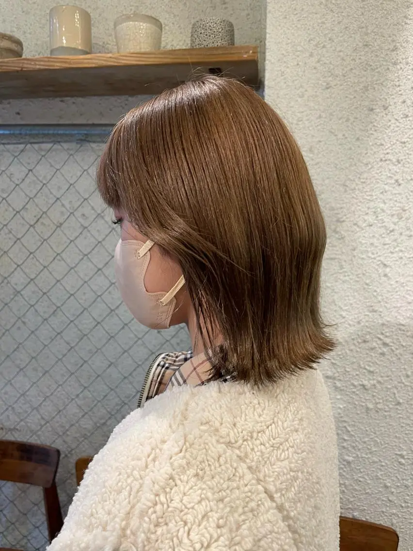 ミディアム カラー hazuki 🌝のヘアスタイル