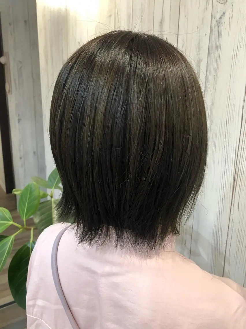 ショート カット ヘアカラー トリートメント 伊藤 みきのヘアスタイル