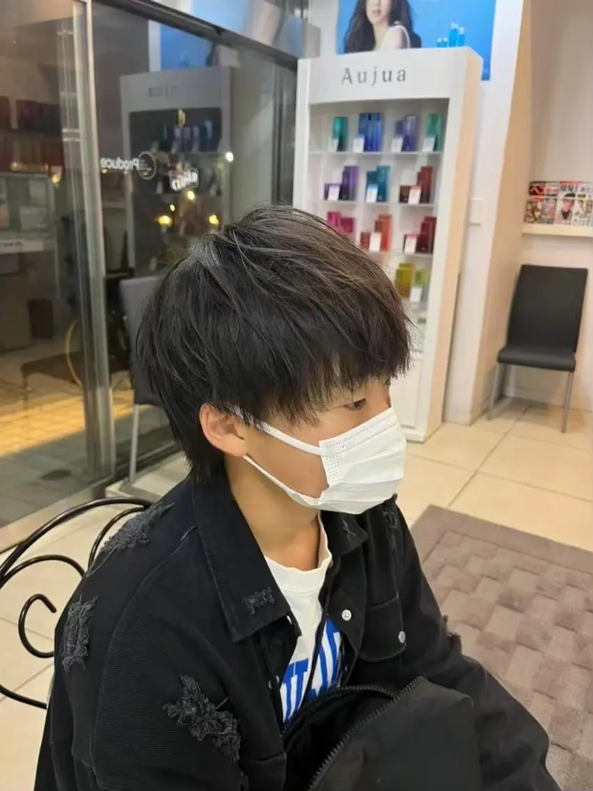 ショート メンズ 【メンズカット】 ✂️モデル募 市村のヘアスタイル